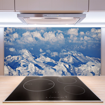 Szkło nad Blatem Majestat Gór Nad Chmurami