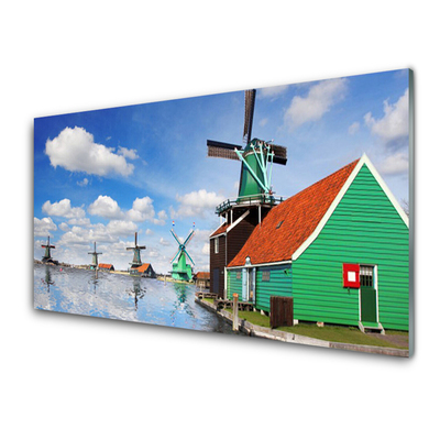 Panel Kuchenny Nowoczesna Bryła Budynku