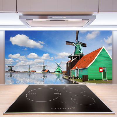 Panel Kuchenny Nowoczesna Bryła Budynku