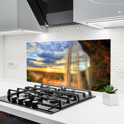 Panel Kuchenny Krystaliczny Wodospad Górski