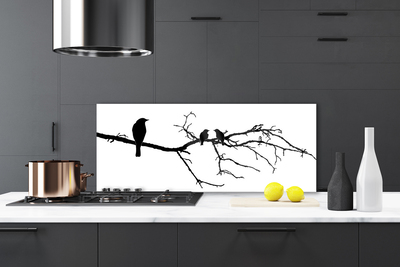 Panel Kuchenny Śpiew Ptaków Na Gałęzi