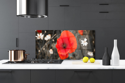 Panel Kuchenny Harmonijna Roślinność Kwiatowa