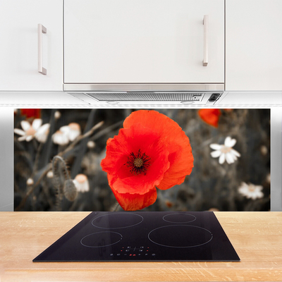 Panel Kuchenny Harmonijna Roślinność Kwiatowa