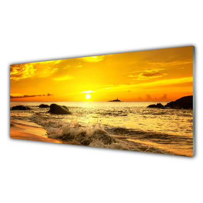 Panel Kuchenny Lazurowy Ocean I Piasek