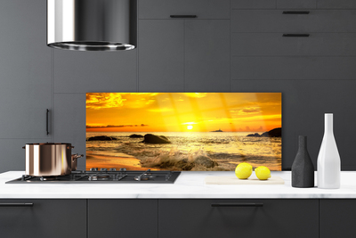 Panel Kuchenny Lazurowy Ocean I Piasek