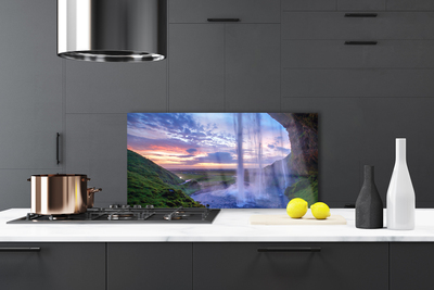 Panel Kuchenny Kaskada Wodna W Górach