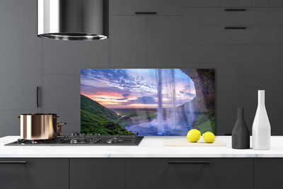 Panel Kuchenny Kaskada Wodna W Górach