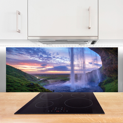 Panel Kuchenny Kaskada Wodna W Górach