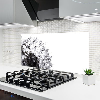 Panel Szklany do Kuchni Lekkość Mniszka Lekarskiego