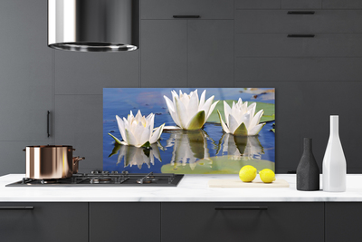 Szkło do Kuchni na Ścianę Pastelowa Wiązanka Kwiatowa