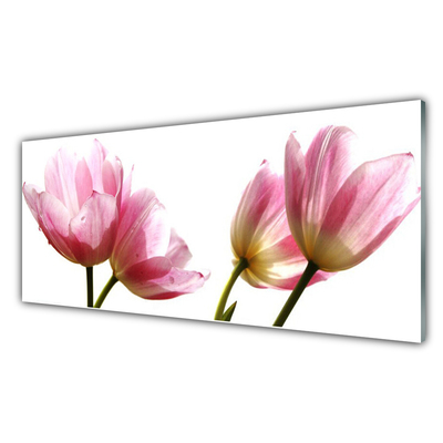 Szkło do Kuchni na Ścianę Kwiatowy Akcent Wnętrza