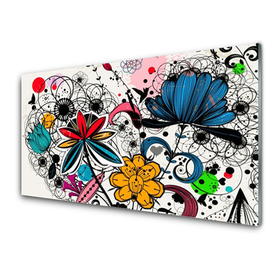 Panel Kuchenny Dynamiczna Kompozycja Kolorów