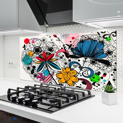 Panel Kuchenny Dynamiczna Kompozycja Kolorów