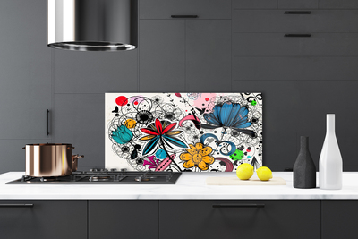 Panel Kuchenny Dynamiczna Kompozycja Kolorów