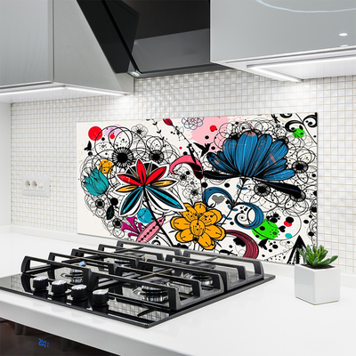 Panel Kuchenny Dynamiczna Kompozycja Kolorów