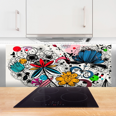 Panel Kuchenny Dynamiczna Kompozycja Kolorów