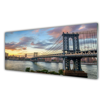 Panel Kuchenny Stalowy Gigant Nad Rzeką