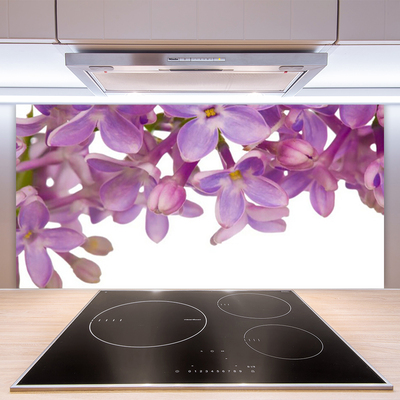 Szkło do Kuchni na Ścianę Kolorowa Łąka Na Szkle