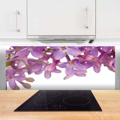 Szkło do Kuchni na Ścianę Kolorowa Łąka Na Szkle