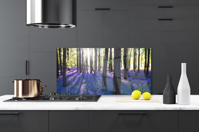 Szkło Ozdobne do Kuchni Gęsta Korona Drzew