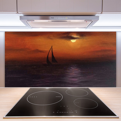 Panel Kuchenny Łódź Rybacka Na Falach