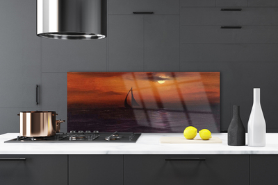 Panel Kuchenny Łódź Rybacka Na Falach