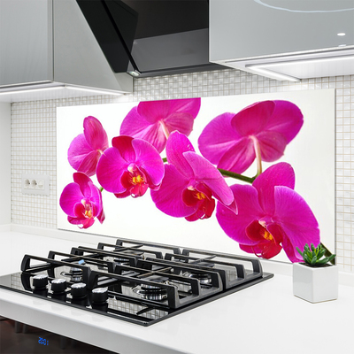 Panel Kuchenny Nowoczesna Grafika Kwiatowa