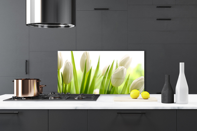 Panel Kuchenny Tęczowy Dywan Tulipanów