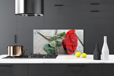 Panel Szklany do Kuchni Bukiet Herbacianych Róż