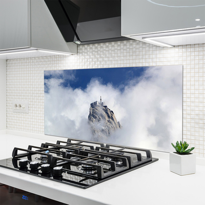 Panel Szklany do Kuchni Szczyty Nad Oceanem Chmur