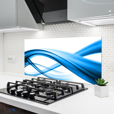 Szkło do Kuchni na Ścianę Wir Kolorów I Kształtów