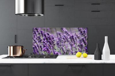 Panel Kuchenny Kompozycja Kwiatowa Na Szkle