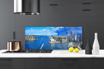 Panel Kuchenny Miasto Wykute W Skale Nad Morzem