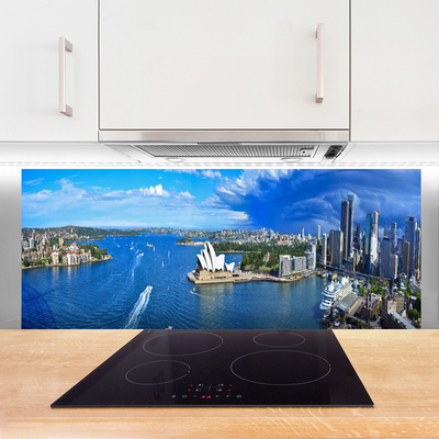 Panel Kuchenny Miasto Wykute W Skale Nad Morzem