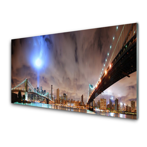 Panel Kuchenny Stalowy Most O Poranku