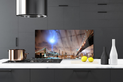 Panel Kuchenny Stalowy Most O Poranku