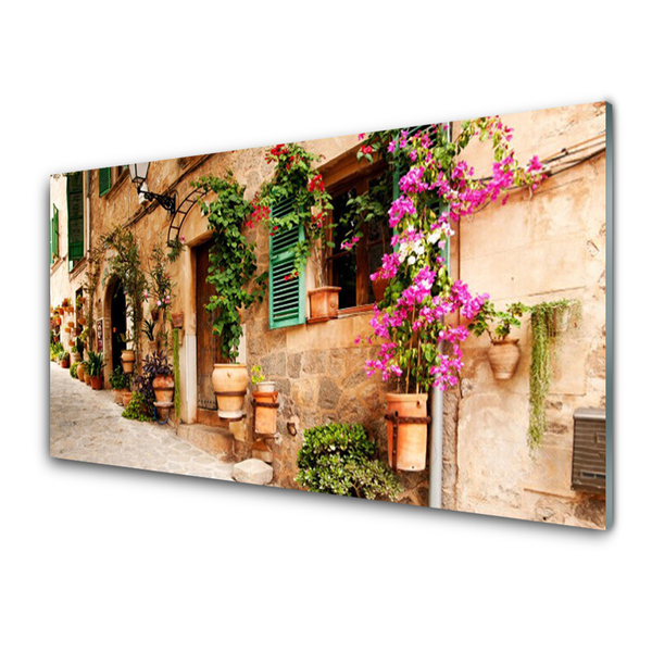 Panel Kuchenny Minimalistyczna Bryła Domu