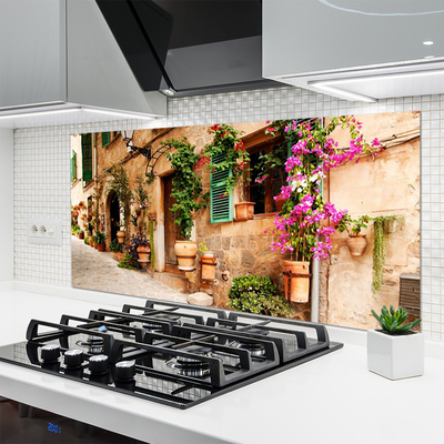 Panel Kuchenny Minimalistyczna Bryła Domu