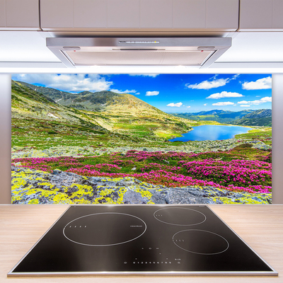 Szkło Ozdobne do Kuchni Zielona Zatoka Pod Górą