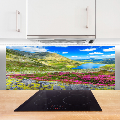 Szkło Ozdobne do Kuchni Zielona Zatoka Pod Górą