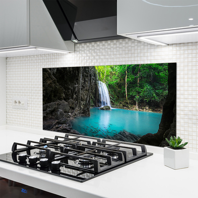 Panel nad blat kuchenny Kaskada Wodna W Górach