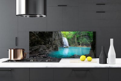 Panel nad blat kuchenny Kaskada Wodna W Górach