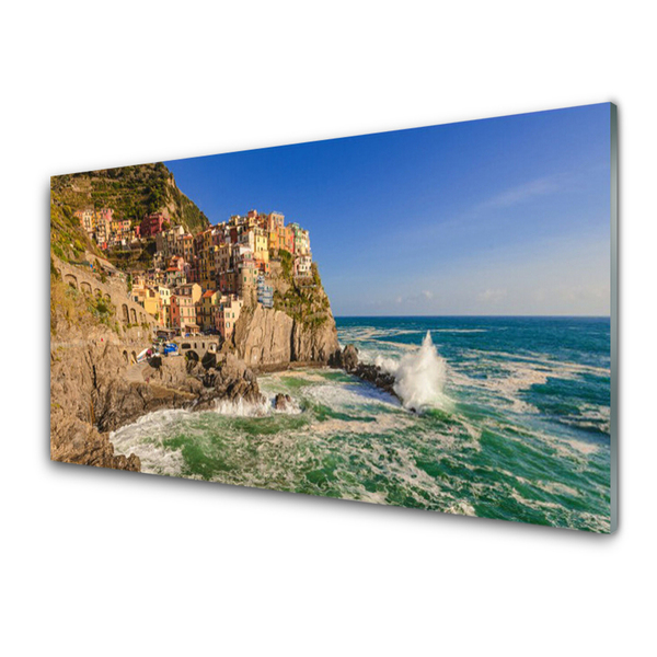 Panel nad blat kuchenny Skalisty Fiord Nad Oceanem