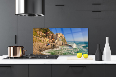 Panel nad blat kuchenny Skalisty Fiord Nad Oceanem