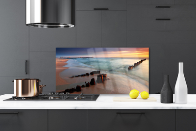 Szkło nad Blatem Tropikalne Wybrzeże Oceanu