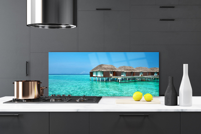 Panel Kuchenny Luksusowy Dom Nad Zatoką