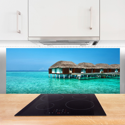 Panel Kuchenny Luksusowy Dom Nad Zatoką