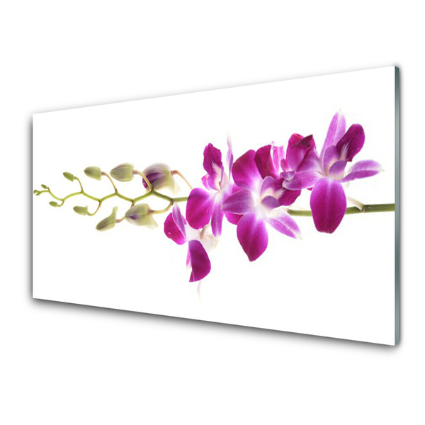 Panel Szklany do Kuchni Pastelowy Bukiet Kwiatowy