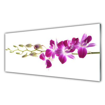 Panel Szklany do Kuchni Pastelowy Bukiet Kwiatowy