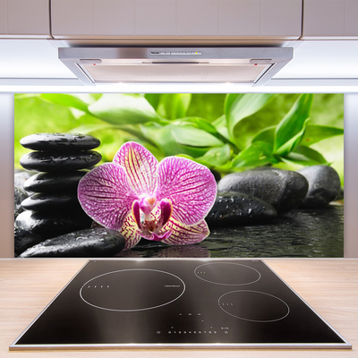 Panel Szklany do Kuchni Harmonijne Połączenie Zen